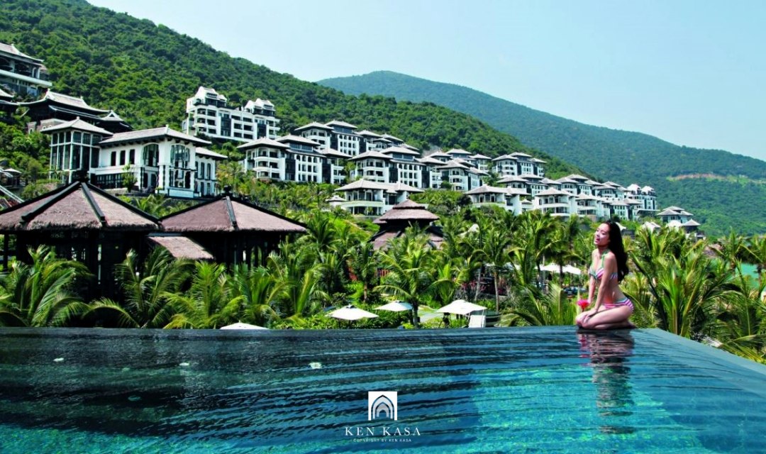 Resort tại Đà Nẵng thường kết hợp với cảnh quan thiên nhiên hùng vĩ